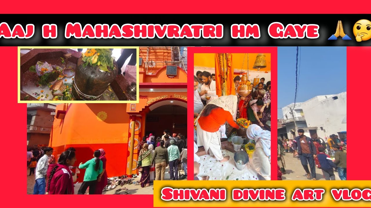 #Aaj h Mahashivratri hm gaye🙏🤔#..