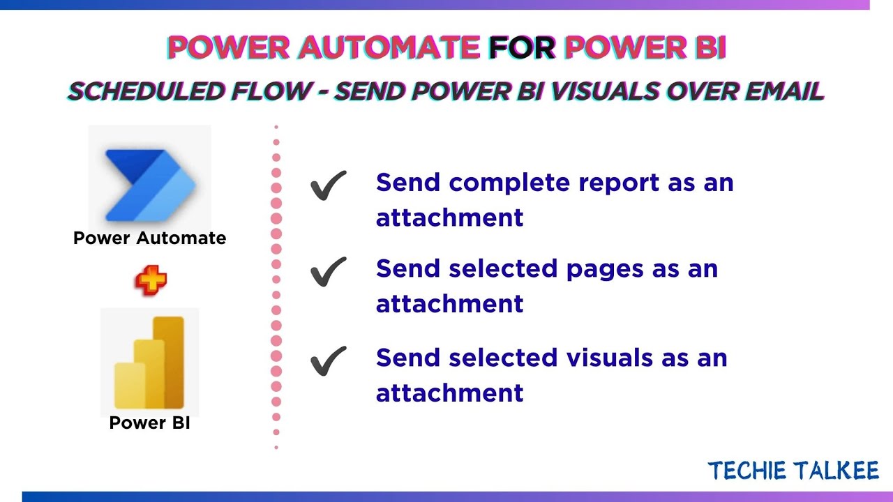 Scheduled Email Attachments from Power BI using Power Automate