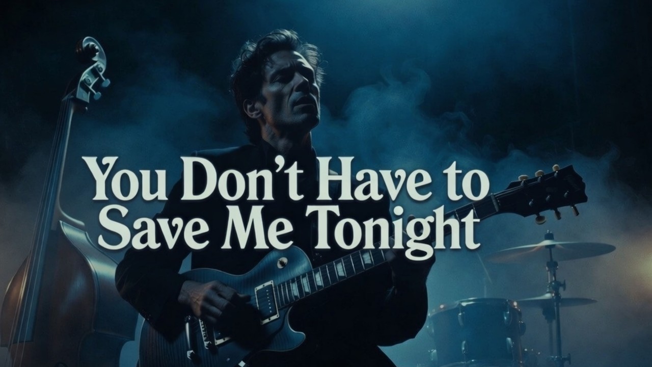 You Don’t Have to Save Me Tonight – Dark Blues Guitar & Soulful Blues Music