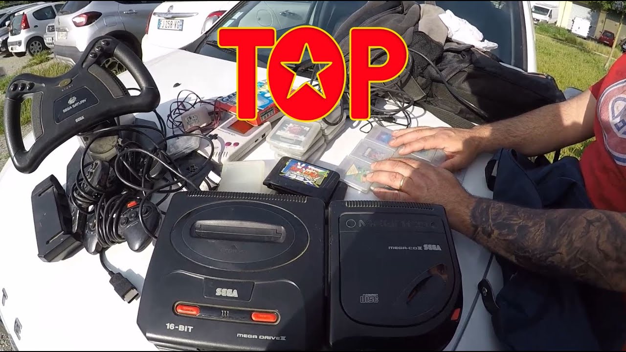 #22  Live Vide Grenier du 20 Mai 2024 - Gameboy Gamegear Sega MegaCD 2