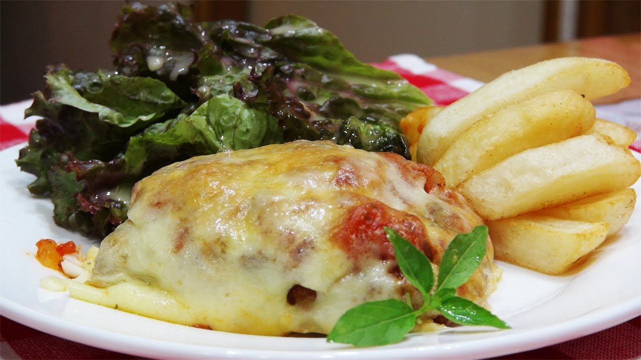 Receita de filé de merluza à parmegiana