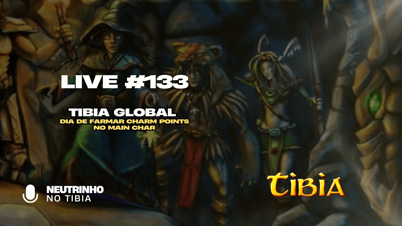 TIBIA - FARMANDO CHARM POINTS NO MAIN CHAR