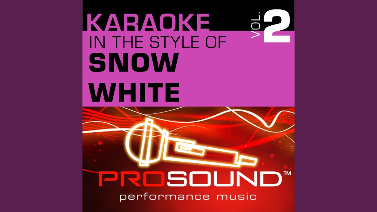 The Dwarfs' Yodel Song (Karaoke Lead Vocal Demo) (In the style of Snow White)