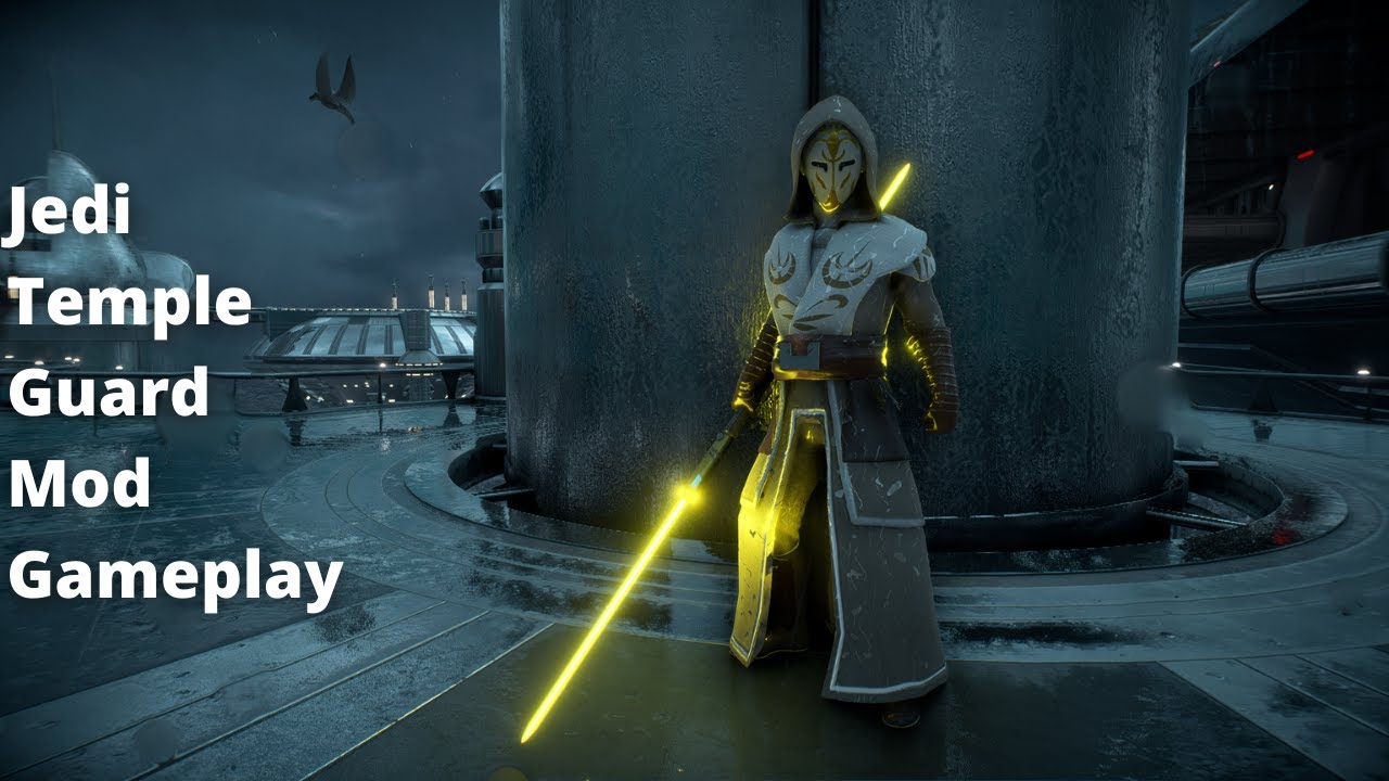 Star Wars Battlefront II - Jedi Temple Guard Mod Gameplay (Battlefront 2022)