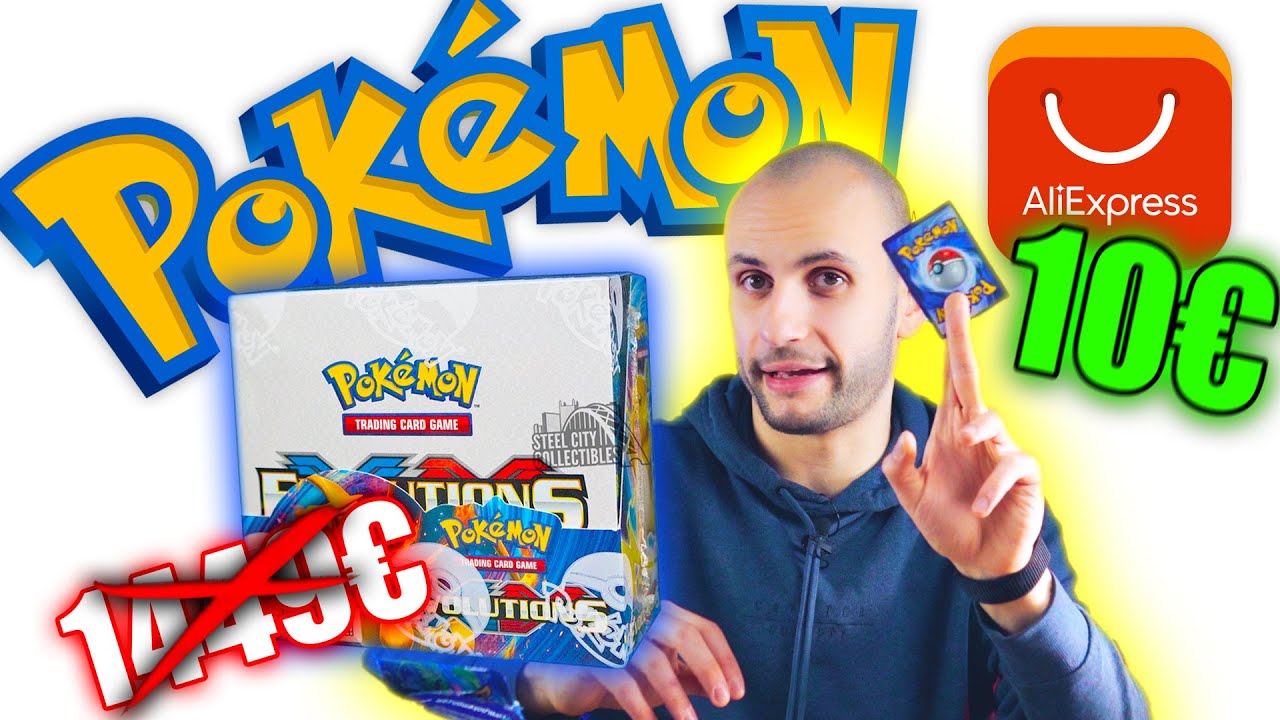 CARTE POKEMON da 10€ su ALIEXPRESS: ECCO COSA HO TROVATO! 😱