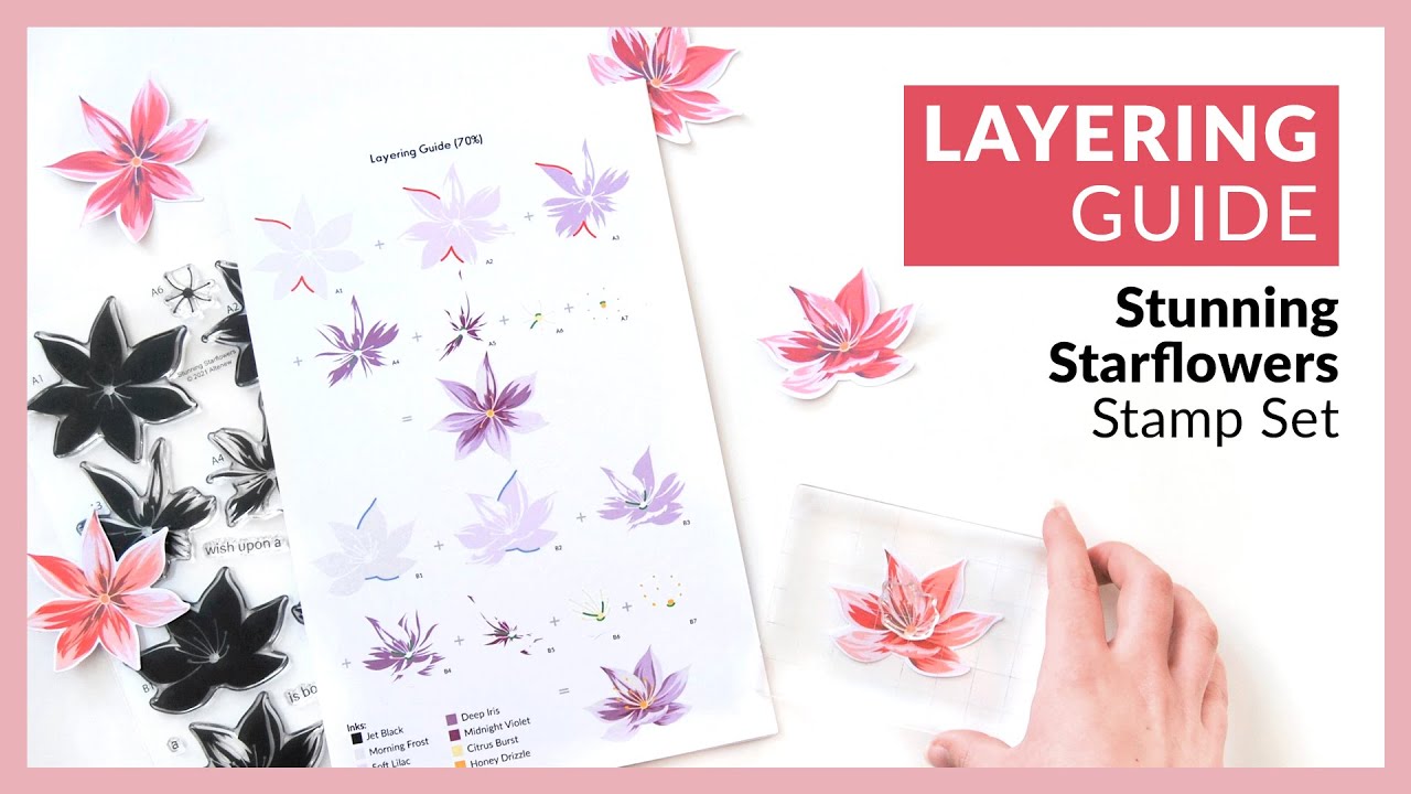 Easy-to-Follow Layering Tutorial Featuring Stunning Starflowers Stamp Set