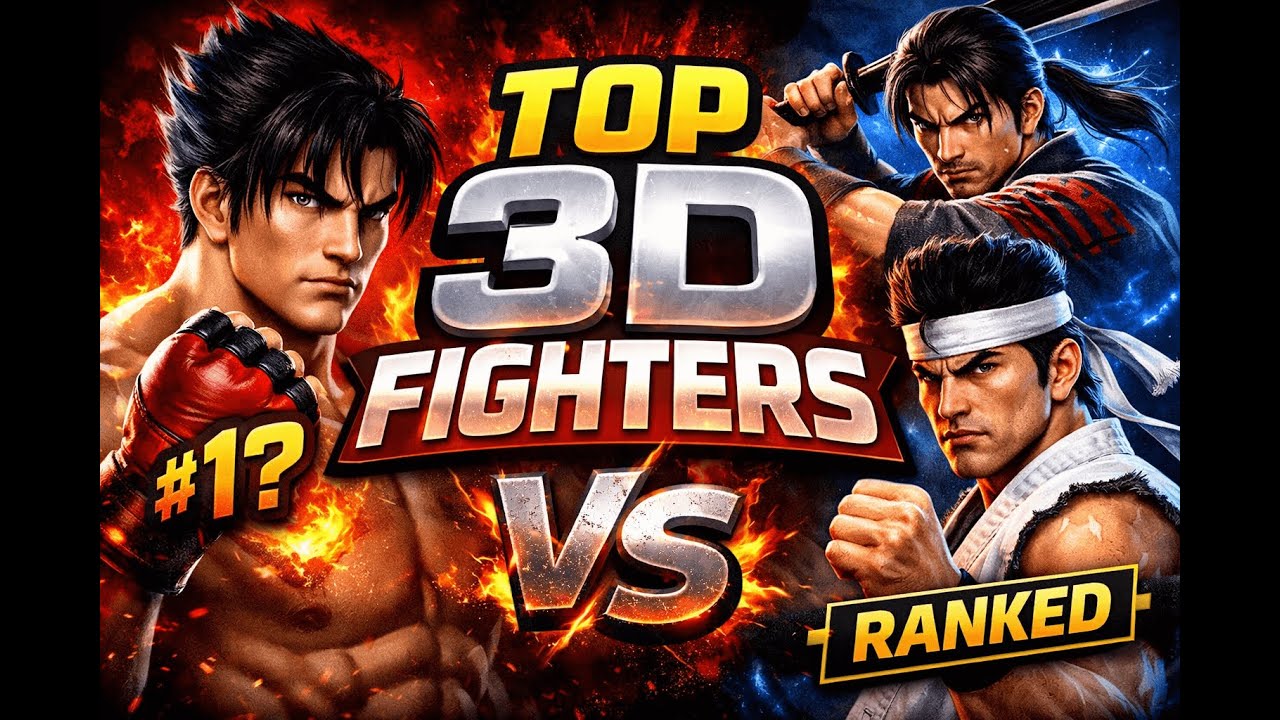Top 15 3d fighting games of all time by metascore!