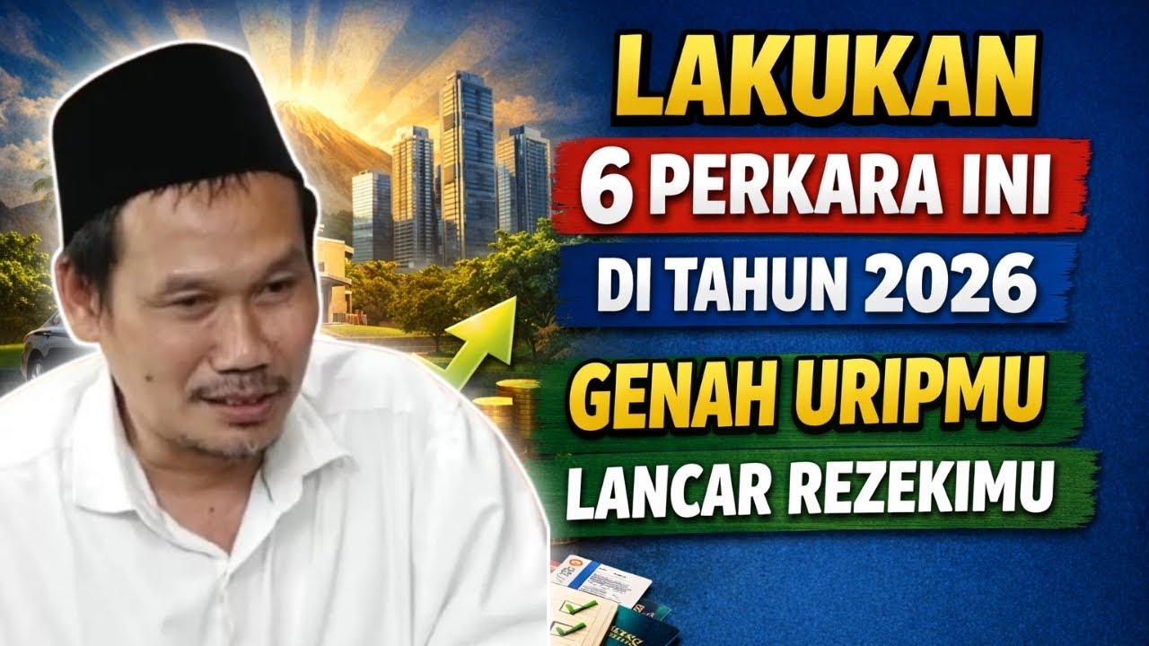 LAKUKAN 6 PERKARA INI DI TAHUN 2026 GENAH URIPMU LANCAR REZEKIMU #gusbahaterbaru #ngajigusbaha