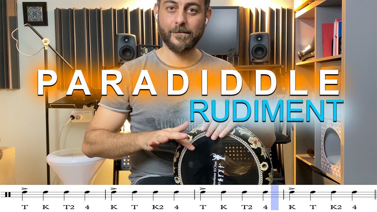 🔸DARBUKA EXERCISES | Paradiddle Rudiment🎵