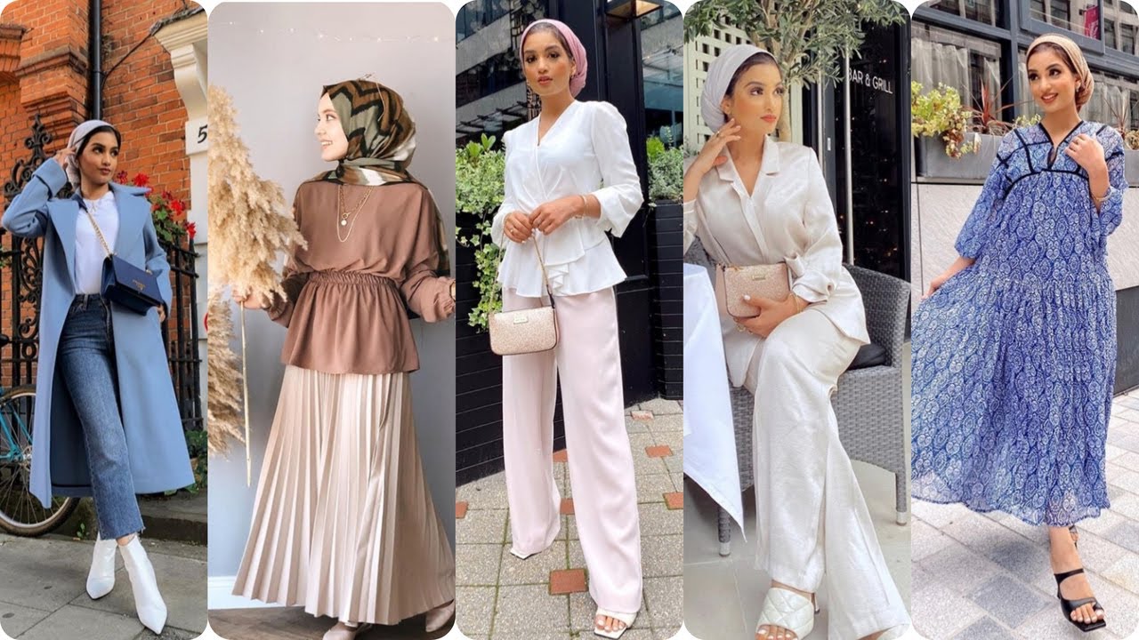 MODEST  HİJAB FASHİON INSPİRATİON /HİJAB LOOKBOOK / HİJAB GİRL STYLE #hijabtiktok #hijaber #tiktok