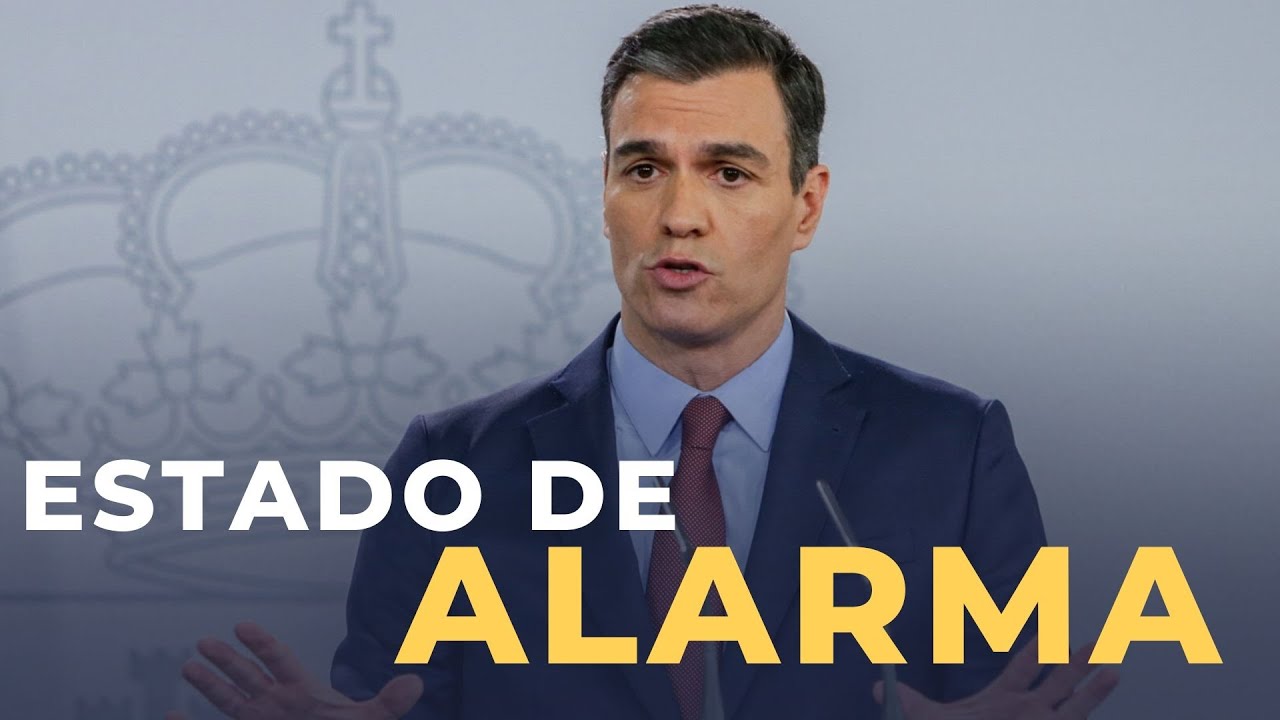 Pedro Sánchez anuncia que decretará el estado de alarma en España