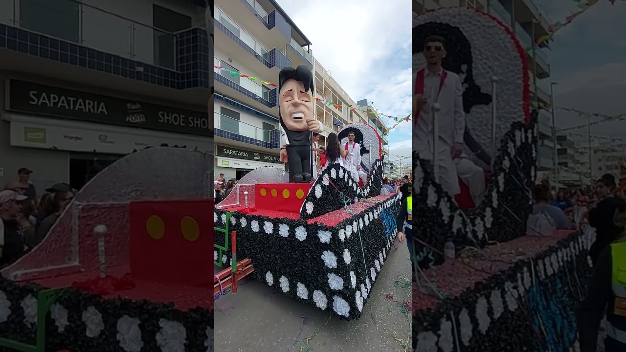 Carnaval em Quarteira Portugal    Карнавал в Куартейре Португалия