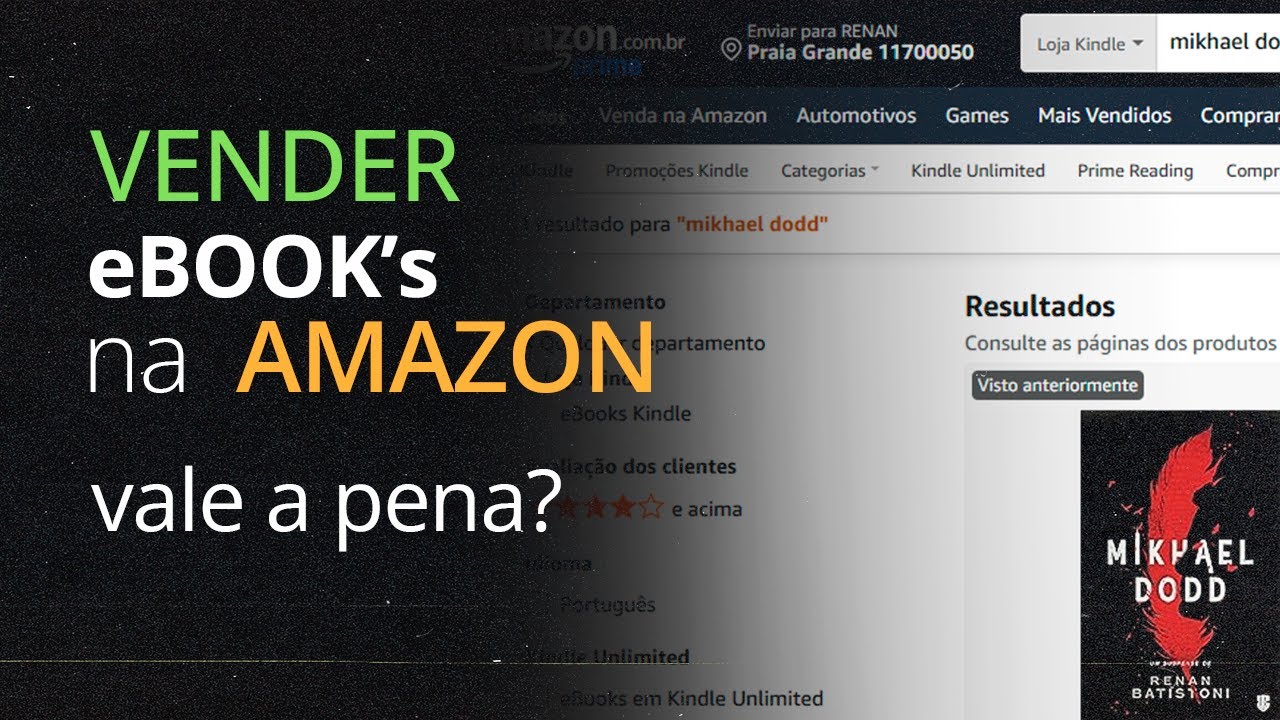 Vender eBook na Amazon em 2025 vale a pena? lucros e royalties