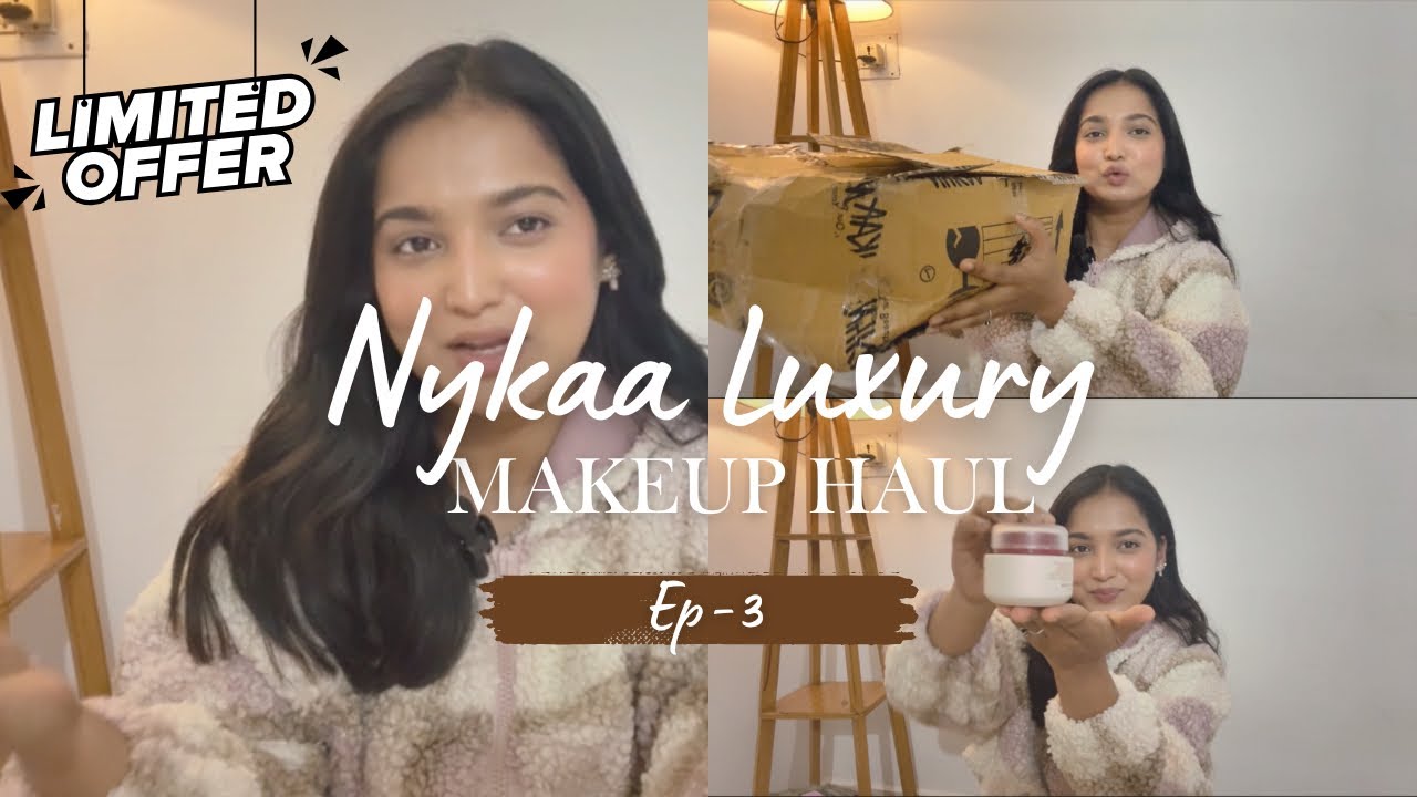 Nykaa Luxury Makeup Haul #shortsfeed #videofeed #follow #foryou #subscribe #yt 