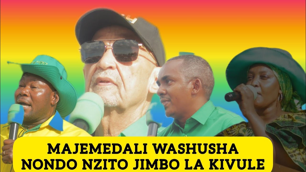 MAJEMEDALI NGULI  WASHUSHA NONDO NZITO  JIMBO LA KIVULE ANGALIA UJIONEE