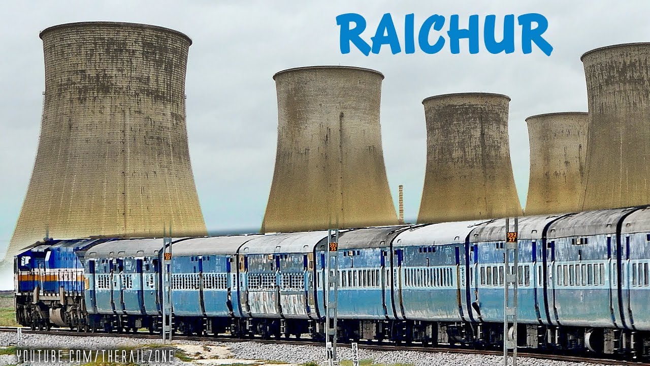 RAICHUR from Train (RTPS) | KURLA Express | Indian Railways