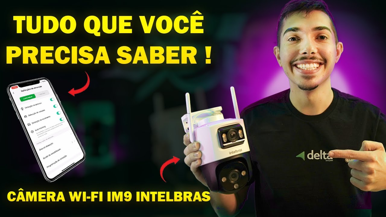 EU TESTEI - Nova Câmera IM9 Intelbras #intelbras