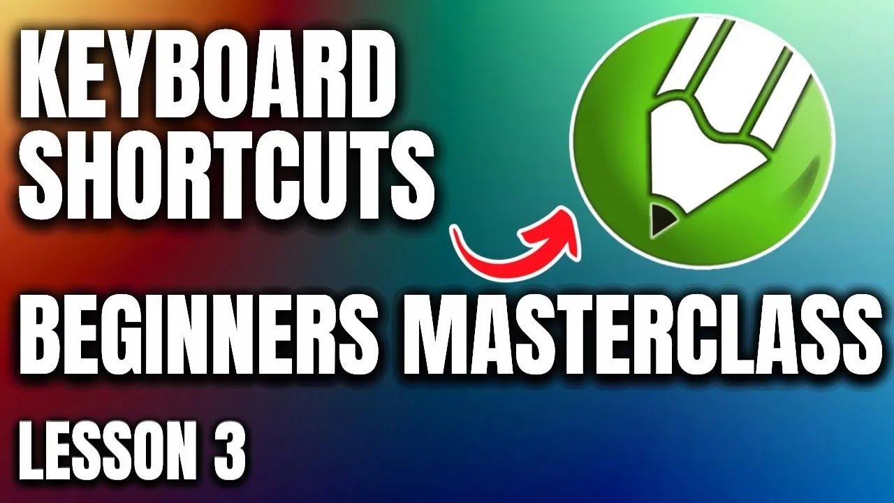 Keyboard Shortcuts In CorelDRAW For Beginners | Course LESSON 3