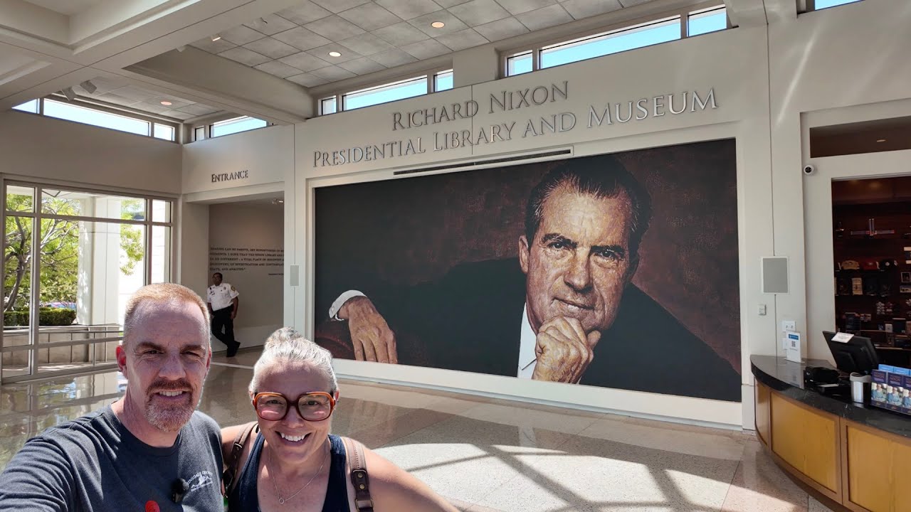 Richard M. Nixon Presidential Library!  Tour and Review!