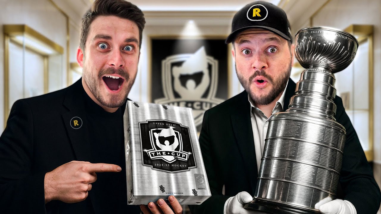 On ouvre une caisse COMPLÈTE du produit le PLUS CHER du hockey… THE CUP !
