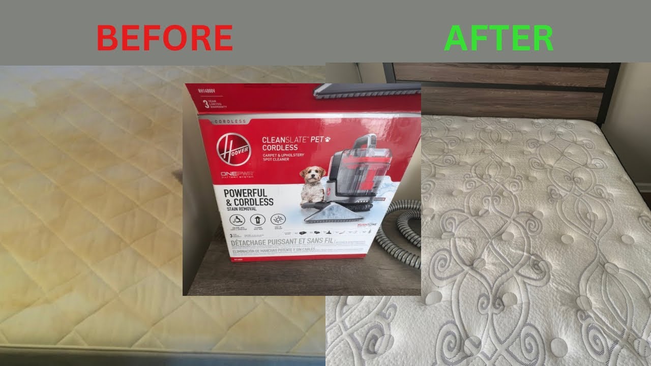 HOOVER SPOT CLEANER TO Remove sweat stains  from a mattress 2024 | HOW to use  HOOVER SPOT CLEANER.