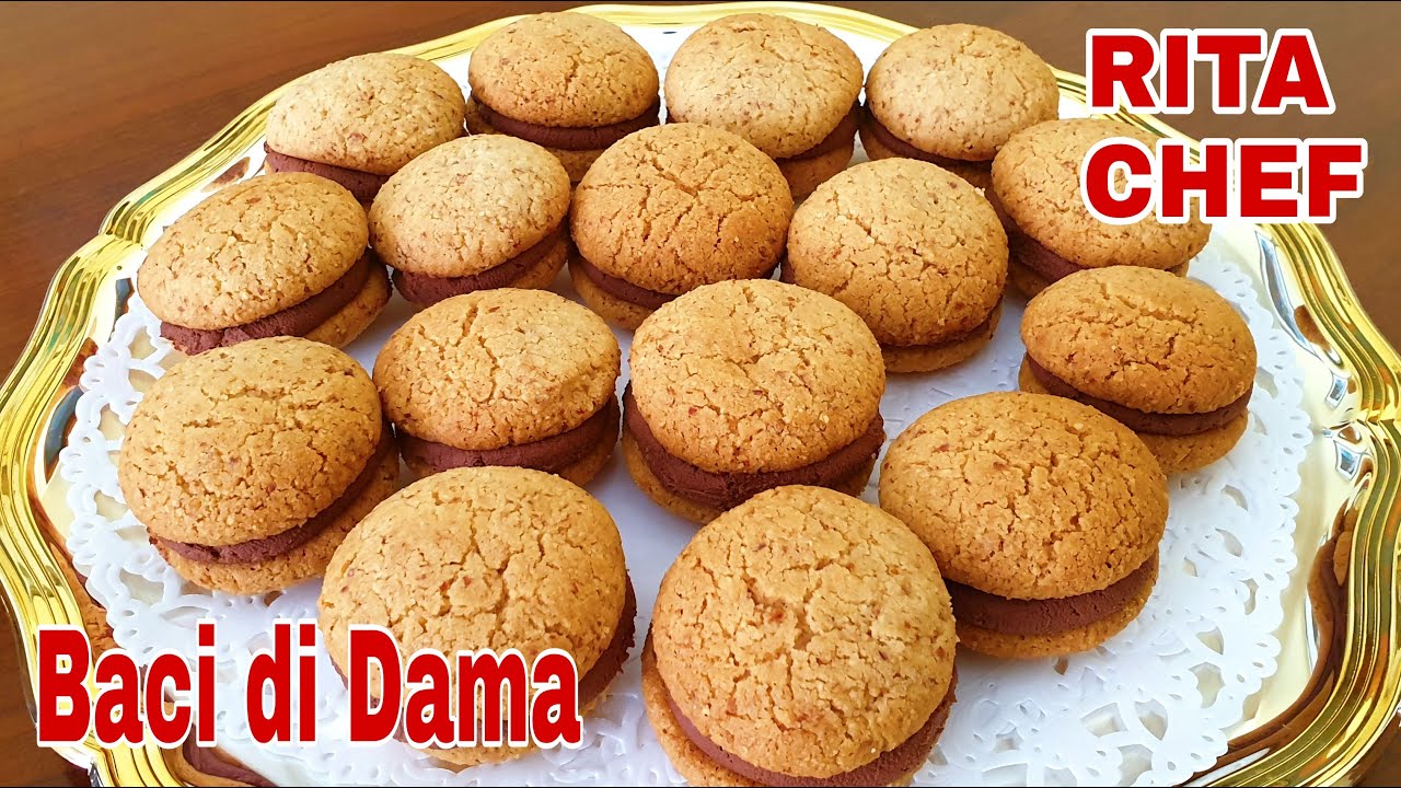 BACI DI DAMA⭐RITA CHEF | Friabili e molto golosi.