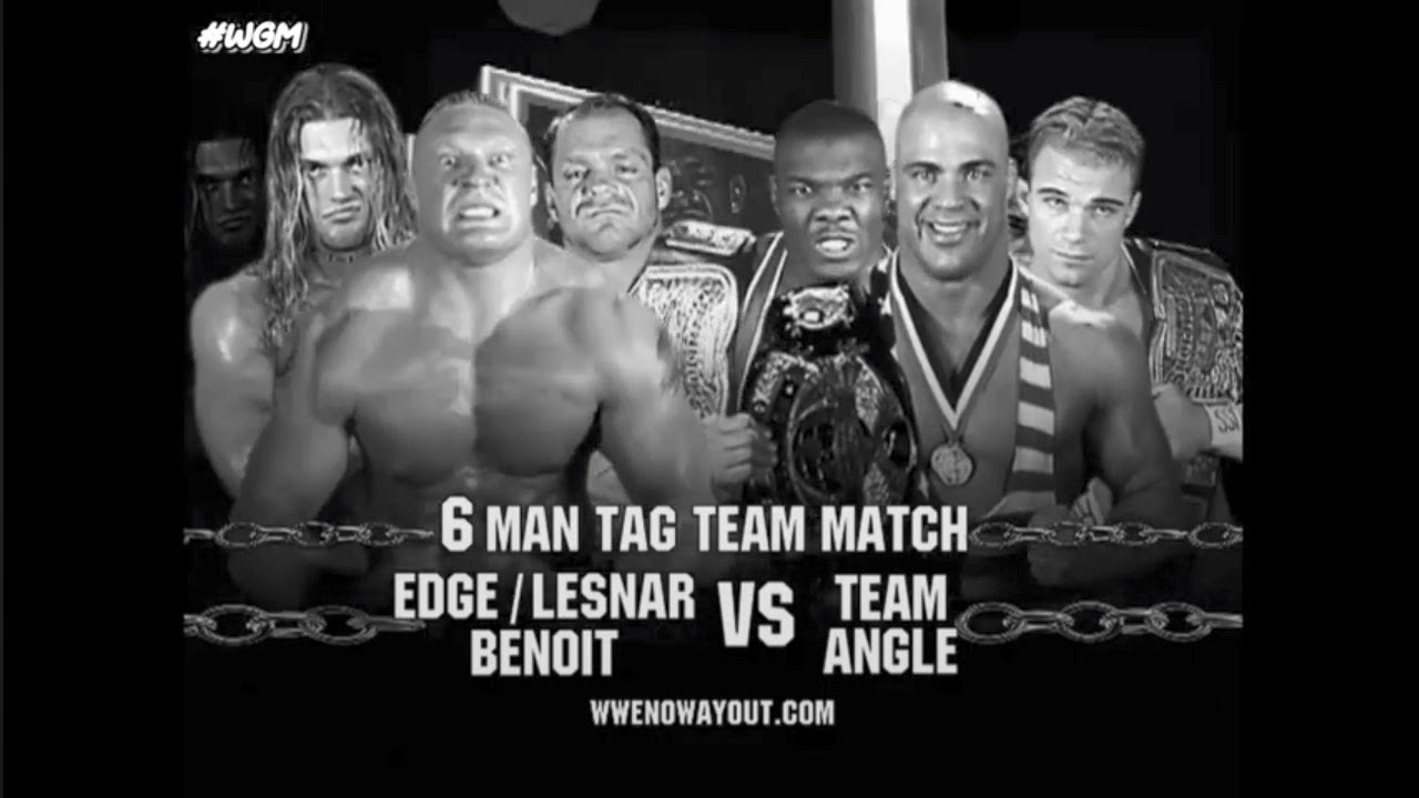 WWE ELIMINATION CHAMBER SHOWCASE 2K26 Nº03: EDGE, CHRIS BENOIT & BROCK LESNAR VS TEAM ANGLE - 2003