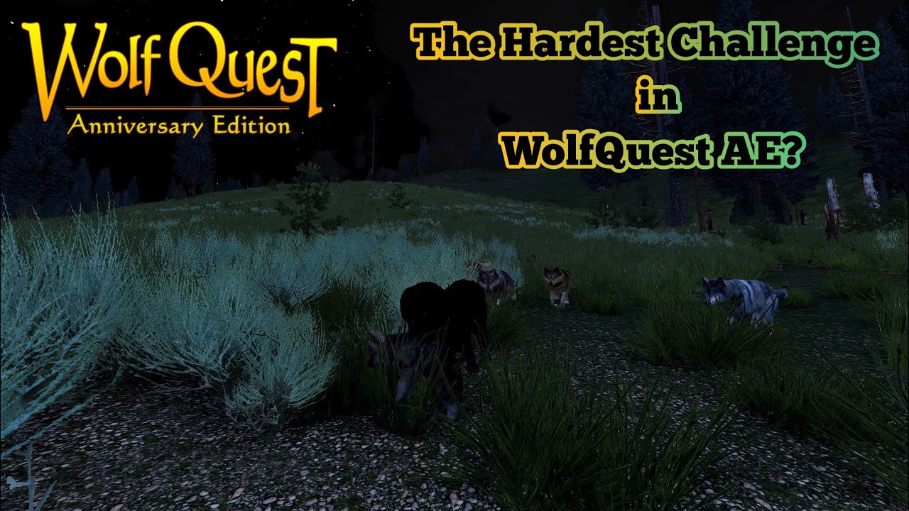 This Is the Most Difficult Challenge in WolfQuest AE?