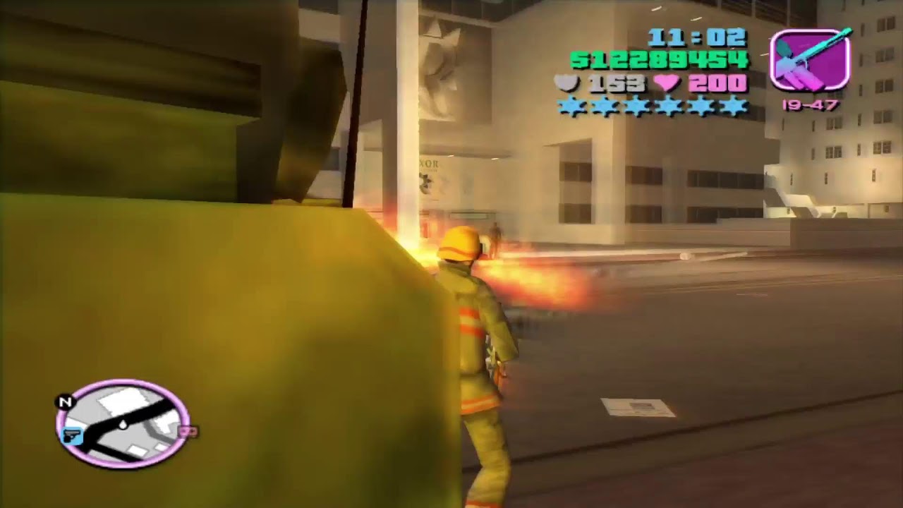 GTA Vice City: Безумное буйство пожарных