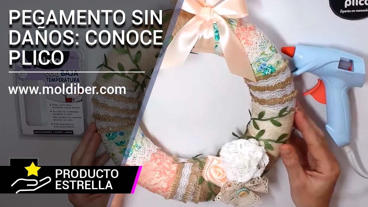 Pistola encoladora Plico: ¡Ideal para Materiales Delicados!