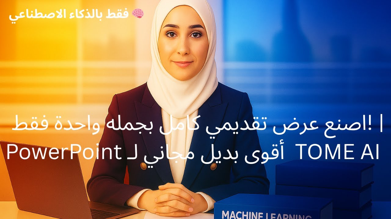 ✅ اصنع عرض تقديمي كامل بكلمة واحدة فقط! | Tome AI أقوى بديل مجاني لـ PowerPoint 2025