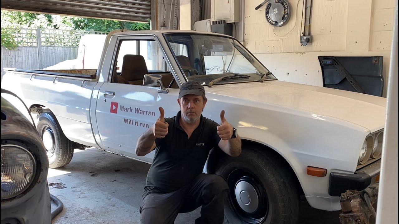 Abandoned 1980 Mitsubishi L200 finally drives again. She drives pukka