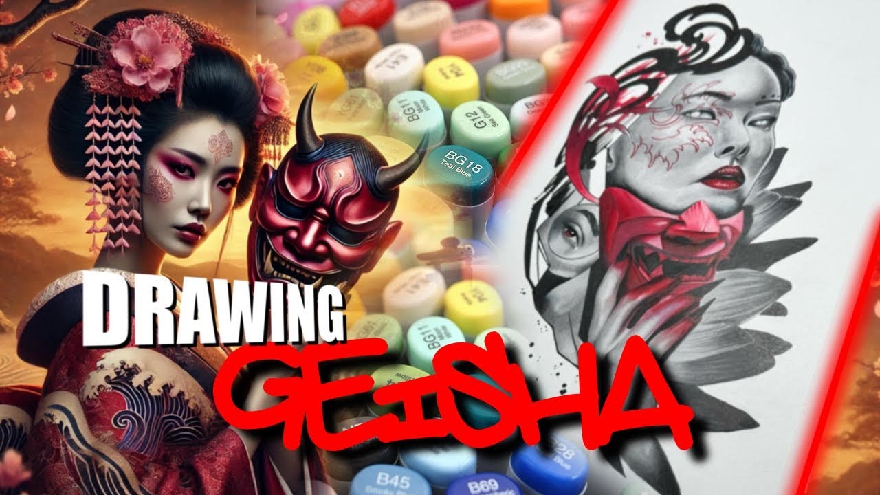 How To Unveil the Mystery of the Geisha | DrewDrawz