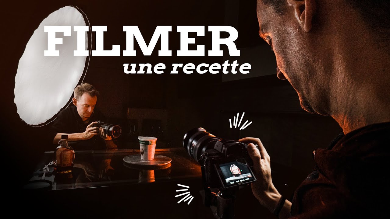Comment FILMER une RECETTE 👨‍🍳🎥 (sur trépied) | Dans les coulisses d'un tournage FOTG