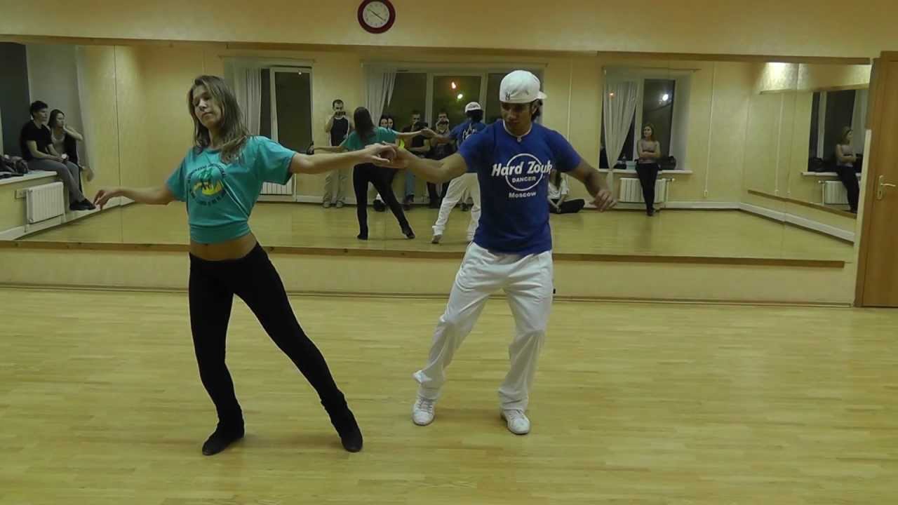 Zouk Class 30.01.12 at Brazuka Dance School - Wakko Olivi&eacute;r & Маша Величкина