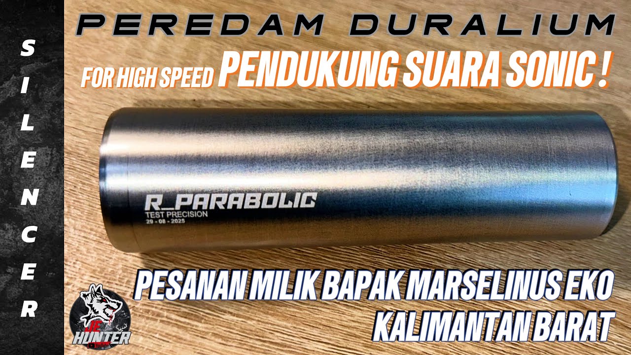 PEREDAM DURALIUM PENDUKUNG SUARA SONIC❗️FOR HIGH SPEED 🔥 PESANAN BAPAK MARSELINUS KALIMANTAN BARAT