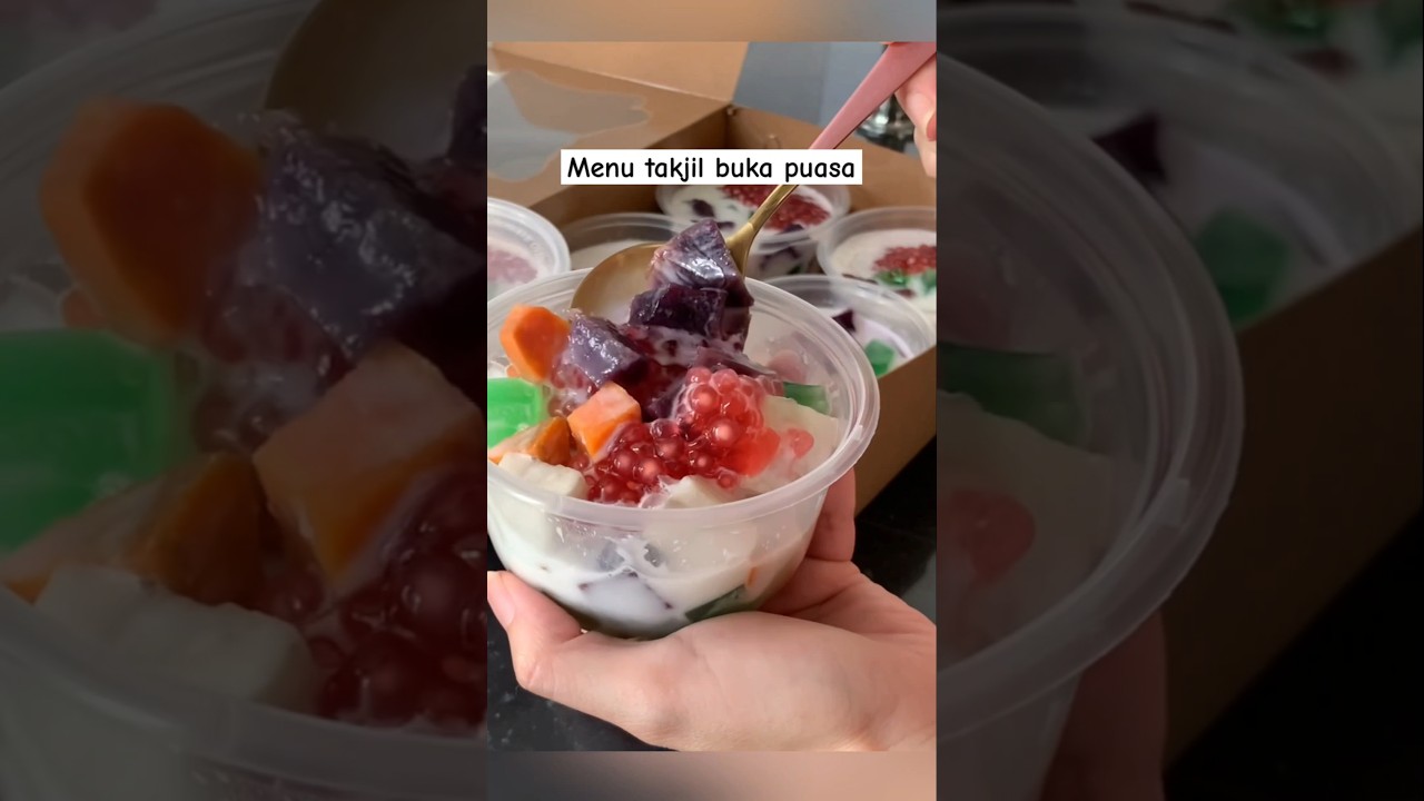 Aneka menu #takjil buat buka puasa. resep klik ▶️☝️