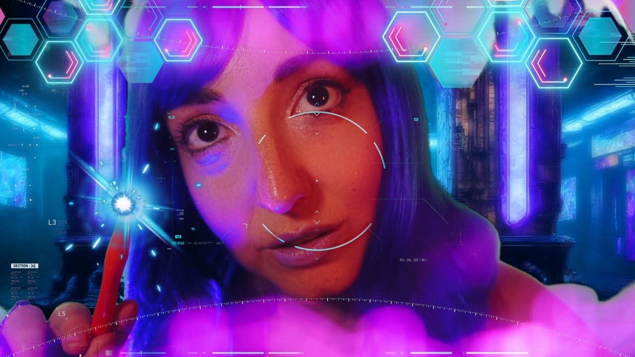 CYBERPUNK ASMR 🤖Robot Repair Scanning You + Reprogramming💻 |Sci-Fi Roleplay