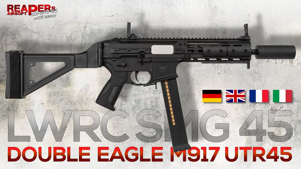 [Special] LWRC SMG45 Allrounder! (DE UTR45 M917 mit Gate Titan & FSWS) B.A.D Agency Version