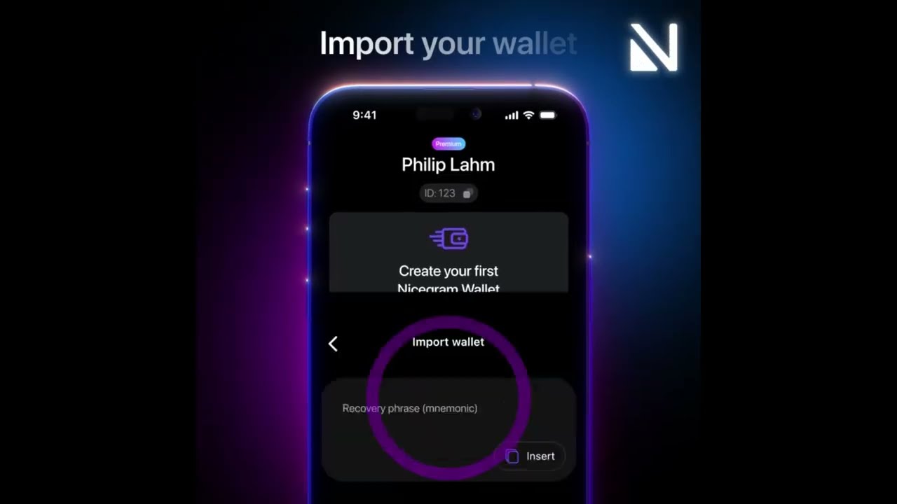 Multichain Web3 Wallet in Nicegram - #1 Telegram Client!