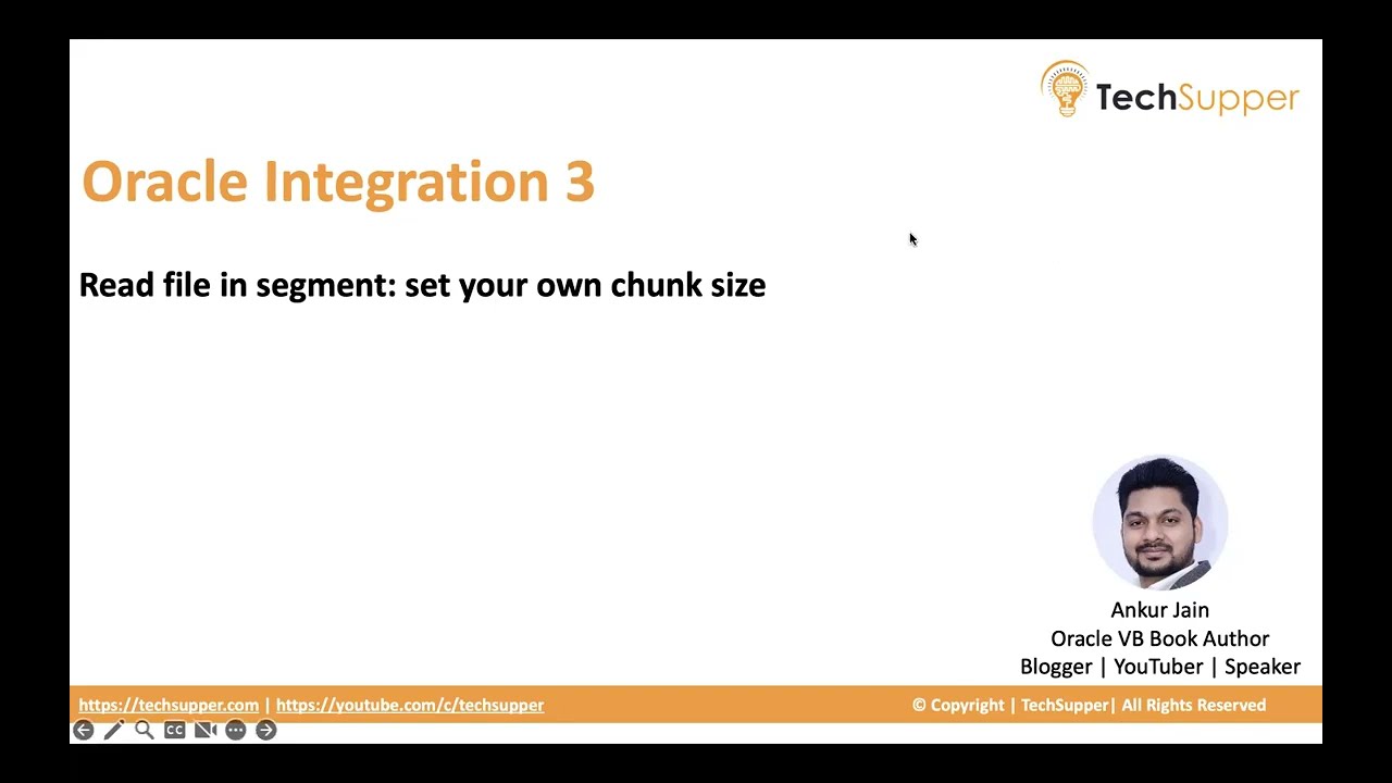 Set your own chunk size in Oracle Integration
