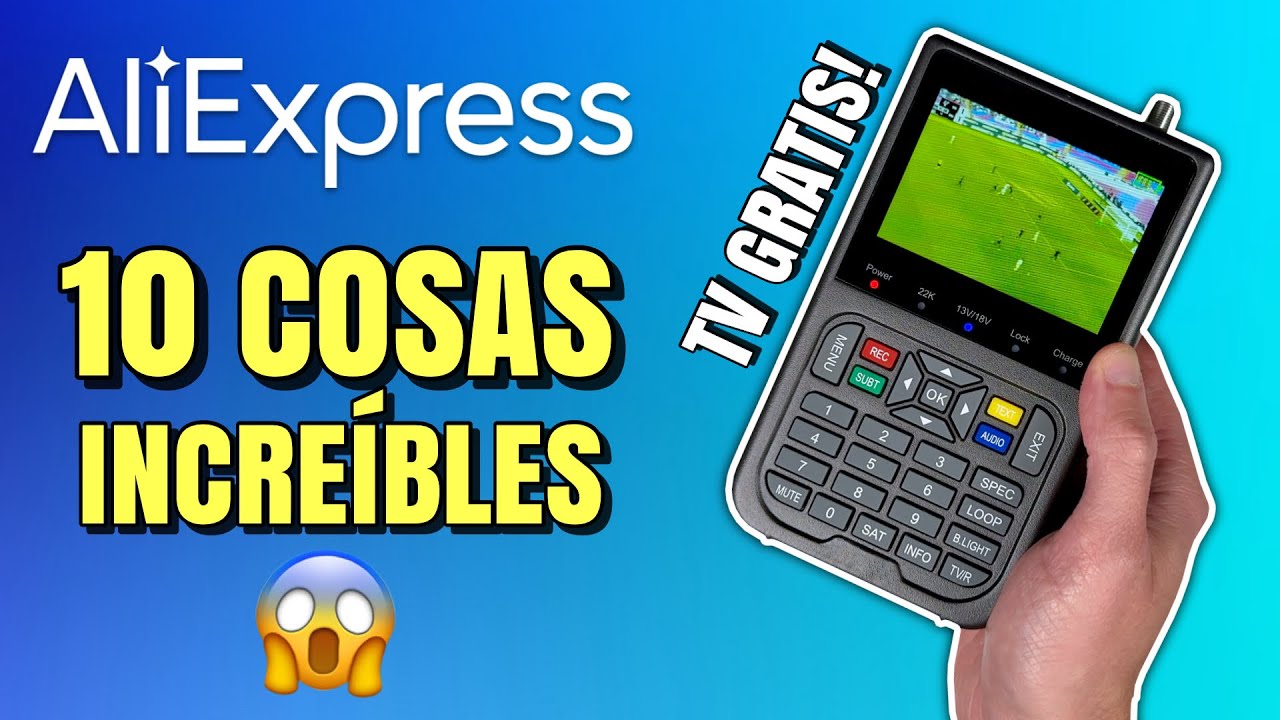 10 COSAS INCREIBLES que puedes COMPRAR en ALIEXPRESS 🔥