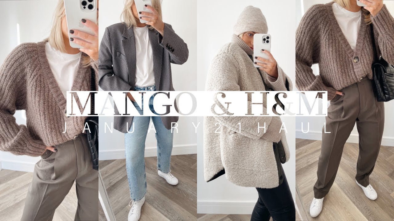 H&M & MANGO HAUL | January 2022 | NEW IN