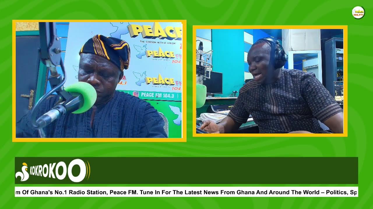 Kokrokoo Discussion Segment On Peace 104.3 FM (25/02/2026)