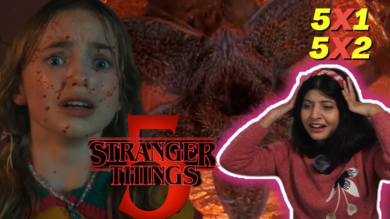 STRANGER THINGS 5 Vol 1 EPISODES 1 & 2  REACTION | The Crawl | The Vanishing of Holly Wheeler