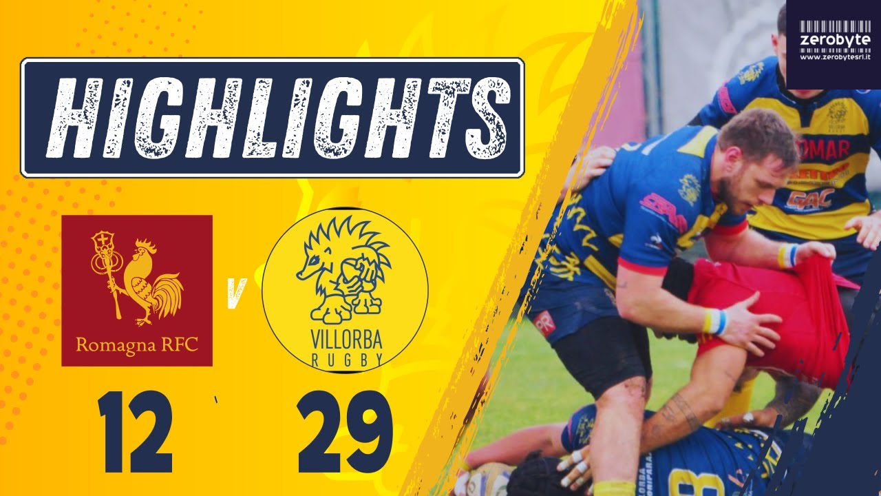Romagna RFC – Villorba 12–29 | Vittoria esterna con bonus