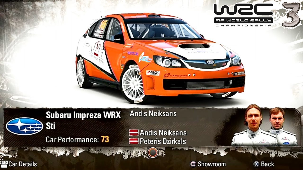 WRC 3 | Subaru Impreza WRX Sti | Andis Neiksans | Portugal 