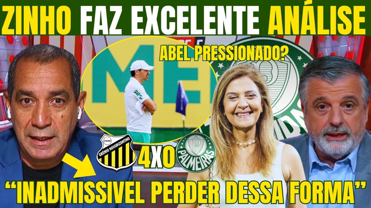 ZINHO E PASCOAL FAZEM ÓTIMA ANÁLISE DO PALMEIRAS APÓS DERROTA NO PAULISTÃO! CLÁSSICO GANHA PESO!