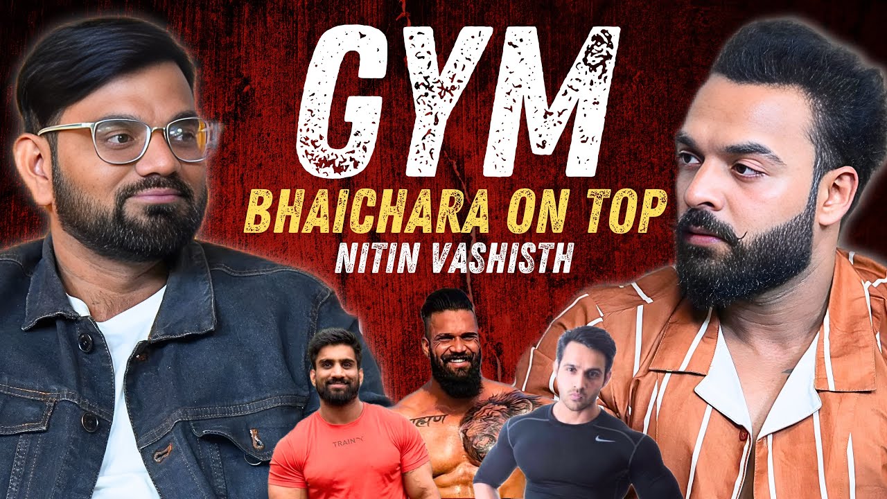 Nitin Vashisth taking about.. Gym ,Tiger guru ji , Mk pandit ,Nitnin chandila and Rajveer….. #gym 