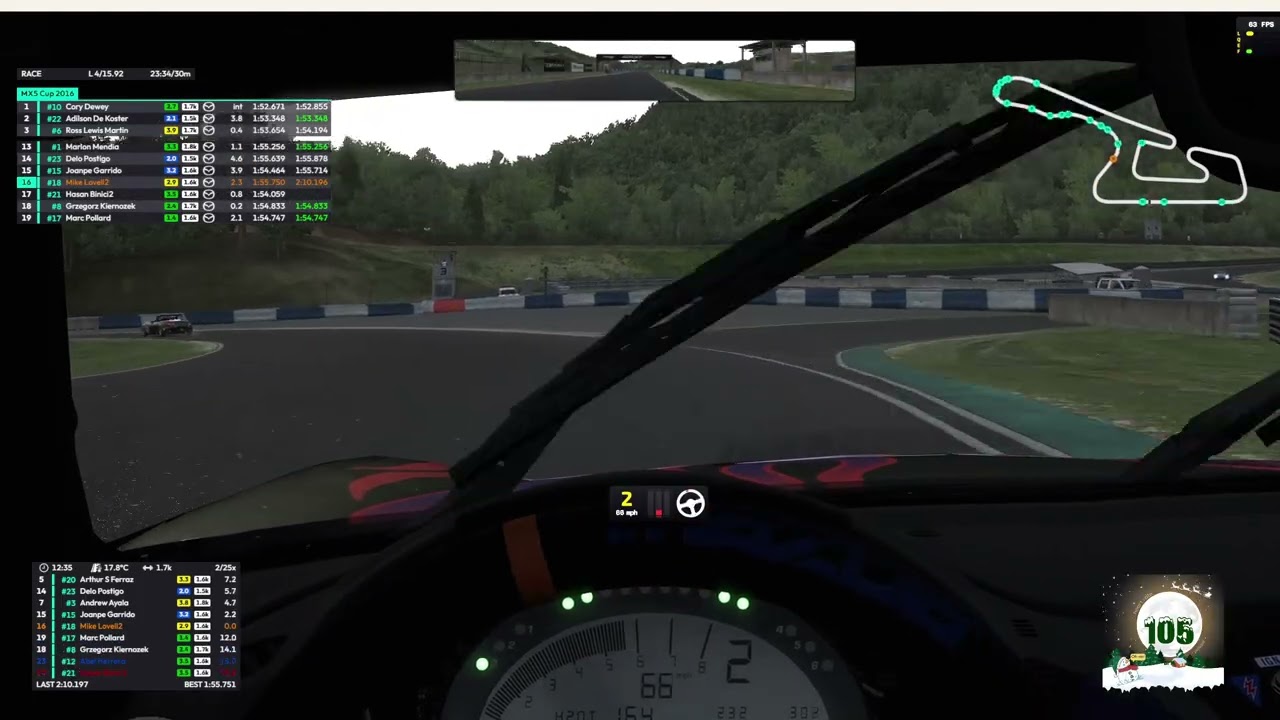 iRacing season 1 week 2 Okayama adavanced mazda MX 5 cup #iracing #simracing